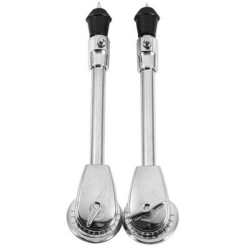 Bass Drum Legs Chrome universal